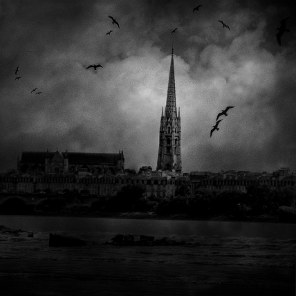 A sight of Bordeaux, France