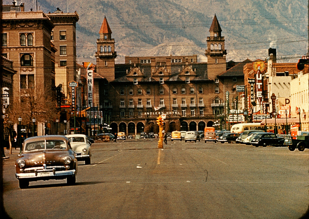 A sight of Colorado Springs, CO, USA