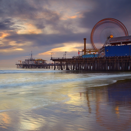 A sight of Santa Monica, CA, USA